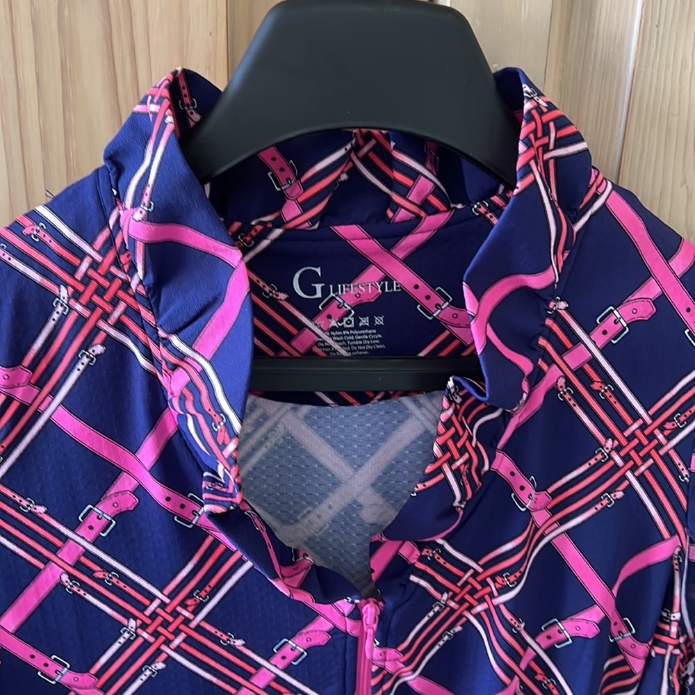 Gottex Lifestyle Rocco Therm CMB Cool Menthol Boost Dress Golf Fast Dry Wicking - Picture 3 of 16